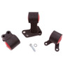 Innovative Mounts 40154-75A - 94-01 Integra Conversion Mount Kit B/D-Series Auto To Manual Hydro 250-400HP 75A Black