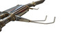 Injen SES1582TT - 17-19 Honda Civic Type-R 3in SS Cat-Back Exhaust w/ Dual Burnt Titanium Tips