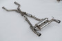Invidia HS22N4Z7GM1RSL - 2022+ Nissan Z 70mm Gemini Cat Back Exhaust - Rolled SS Tips