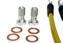 ISR Performance IS-NIS-1225REARS - Stainless Steel Rear Brake Lines - Nissan 240sx (S13/S14)