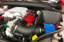 JLT CAI-TH-18 - 18-20 Jeep Grand Cherokee Trackhawk 6.2L Blk Textured CAI Kit w/Red Filter (2018 CARB Exempt)