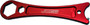 Joes Racing Products 19075 - Shock Wrench - Aluminum - Blue / Red Anodized - Penske Shocks - Each