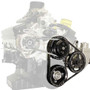 Jones Racing Products 3004-AR-CE - Drive Kit V-Belt SBC Crate w/WP P/S & Alt