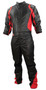 K1 Racegear 20-PR2-NR-L - Suit Precision II Black / Red Large
