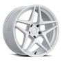 Kansei K15W-189018+22 - K15W Astro 18x9in / 5x120 BP / 22mm Offset / 72.56mm Bore - Gloss White Wheel