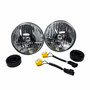 KC HiLiTES 42302 - 07-18 Jeep JK H4 Headlight Conversion Kit - DOT Apprv./Incl. H13 to H4 Connectors (Pair)