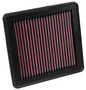 K&N 33-2348 - 06 Honda Civic Hybrid 1.3L-L4 Drop In Air Filter