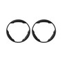 KC HiLiTES 7468 - Round Universal Shrouds for Flex Era 3 Lights (Pair)