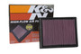 K&N 33-3086 - 16-17 Ford Ranger 2.2L/3.2L DSL Drop In Air Filter