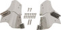 Kentrol 30477 - Jeep TJ Windshield Hinge Pair 97-06 Wrangler TJ Polished Silver