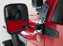 Kentrol 50496 - Jeep TJ/JK E-Z Detach Mirrors Pair 97-18 Wrangler TJ/JK Powdercoat Black