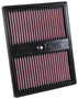 K&N 33-3037 - 15-17 Audi A1 L3-1.0L F/l - Replacement Drop In Air Filter