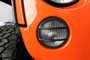 Kentrol 80009 - Jeep JK Front Marker Covers Pair 07-18 Wrangler JK Textured Black