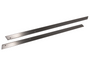 Kentrol 50414 - Jeep CJ7 Rocker Guards for 76-86 CJ7 Black Powdercoat Stainless
