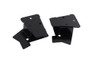 Kentrol 50542 - Jeep TJ Mirror Relocation Bracket Pair 03-06 Wrangler TJ Powdercoat Black
