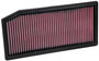 K&N 33-3142 - 2019 Mercedes Benz E350 L4-2.0L F/I Replacement Drop In Air Filter