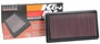 K&N 33-3122 - 17-18 Peugeot 3008 L4-2.0L DSL Drop In Air Filter