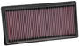 K&N 33-5101 - 19-20 Jeep Renegade L4-1.3L Replacement Air Filter