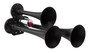 Kleinn Air Horns 130-1 -   - Black Triple Air Horn