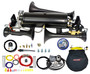 Kleinn Air Horns RAM1500-734 - Kleinn 09-18 Dodge Ram 1500 Onboard Air System w/ Model 730 Horns