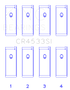 King Engine Bearings CR4533SI0.75 - King Nissan QR25DE DOHC 16 Valves (Size +0.75) Rod Bearing Set