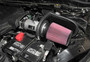 K&N 69-1212TS - 13-14 Honda Accord 3.5L V6 69 Series Typhoon Air Intake System - Silver Cold Air Intake Kit