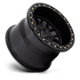 KMC KS23547048710 - Ks235 Grenade Beadlock 14X7 Satin Black
