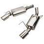 Kooks 11306100 - 2-1/2" SS Axle-Back w/SS Tips.2005-2009 Mustang GT/GT500