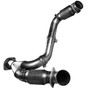 Kooks 28563300 - 3" SS GREEN Catted Y-Pipe. 2009-2010 GM Truck 6.2L. Connects to OEM