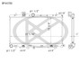 Koyo A2703 - rad  Radiator