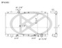 Koyo A2451 - rad  Radiator