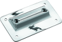 Kuryakyn 113 - Laydown License Plate Holder 97-08 Touring Chrome