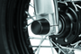 Kuryakyn 1229 - Front Axle Nut Caps Satin Black