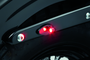 Kuryakyn 2575 - Kellerman Atto Clear Lens Red Run-Brake Satin Black
