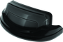 Kuryakyn 2967 - Tracer Rear Fender Tip Light Gloss Black Smoke Lens