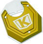 Kuryakyn 3837 - Lodestar Kickstand Shoe-BMW-Gold