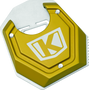 Kuryakyn 3841 - Lodestar Kickstand Shoe Gold