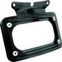 Kuryakyn 3149 - Curved License Plate Mount Black