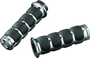 Kuryakyn 6205 - Premium ISO Grips Without Throttle Boss Dual Cable Chrome