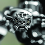 Kuryakyn 6278 - Replacement Zombie Grip Emblems With Throttle Boss Chrome