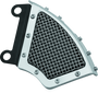 Kuryakyn 6540 - Mesh Front Caliper Covers Chrome