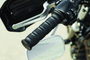 Kuryakyn 6673 - Dillinger Grips Dual Cable Satin Black