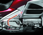 Kuryakyn 7366 - Louvered Transmission Cover 01-17 Honda GL1800 Chrome