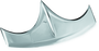 Kuryakyn 7344 - Front Fender Tip Chrome