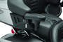 Kuryakyn 8700 - Passenger Armrest 14-Up Touring & Tri Glide Black