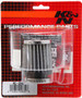 K&N RC-2540 - Universal Chrome Filter 1 1/8 inch FLG / 2 1/4 inch Bottom / 2 inch Top / 2.5 inch Height
