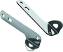 Kuryakyn 949 - Custom Teardrop Tie-Down Brackets 14-Up Touring Chrome