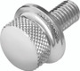 Kuryakyn 9038 - Knurled Seat Knob Chrome
