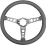 Lecarra Steering Wheels 63601 - Steering Wheel Stainless Steel Vette Hot Rod Lecarra Steering Wheels 63601 - Steering Wheel Stainless Steel Vette Hot Rod