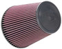 K&N RU-1044 - Universal Clamp-On Air Filter 6in FLG / 7-1/2in B / 5in T / 8in H